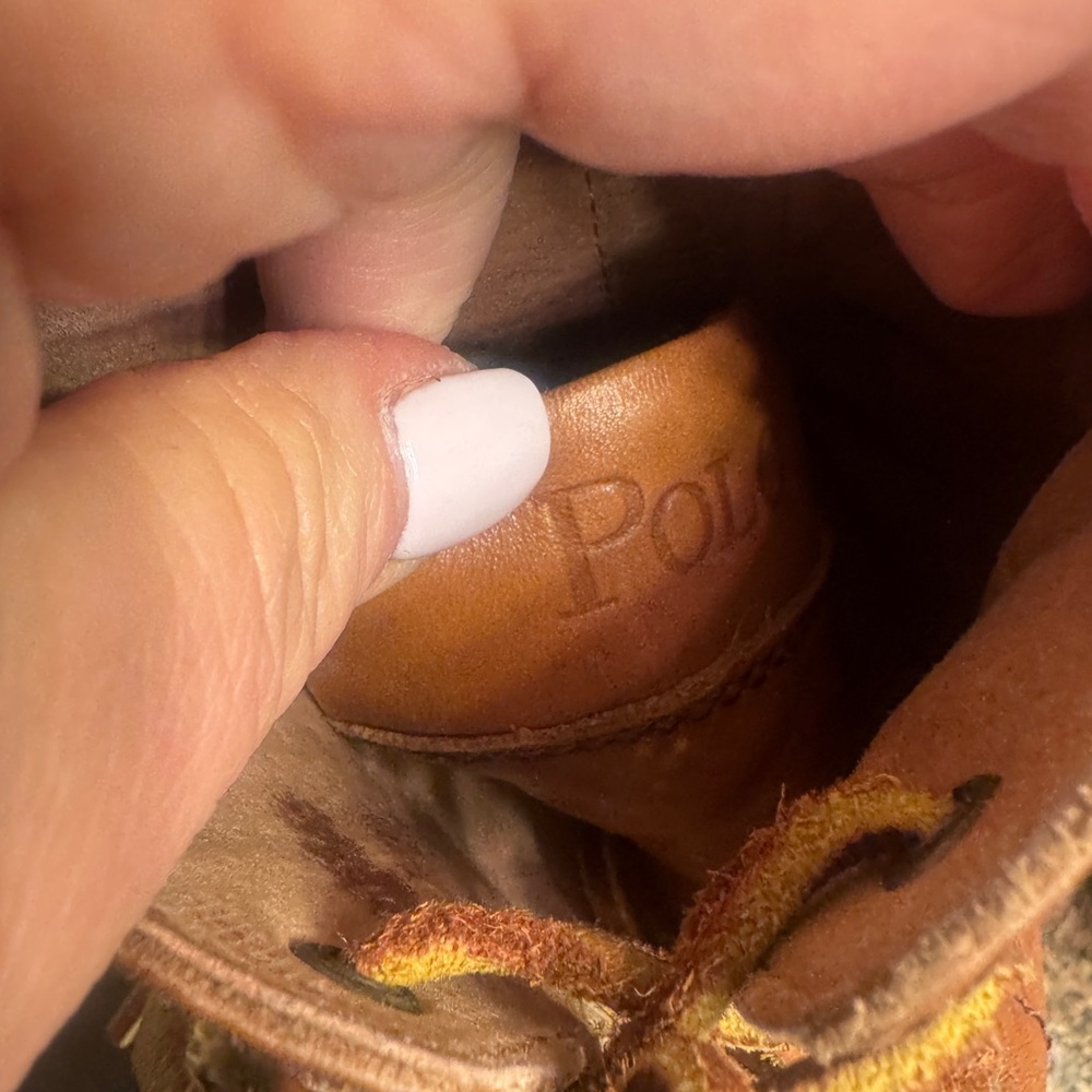 Polo‎ Ralph Lauren Ranger Brown Leather Classic  Mens  Boots 9 D - Picture 6 of 6